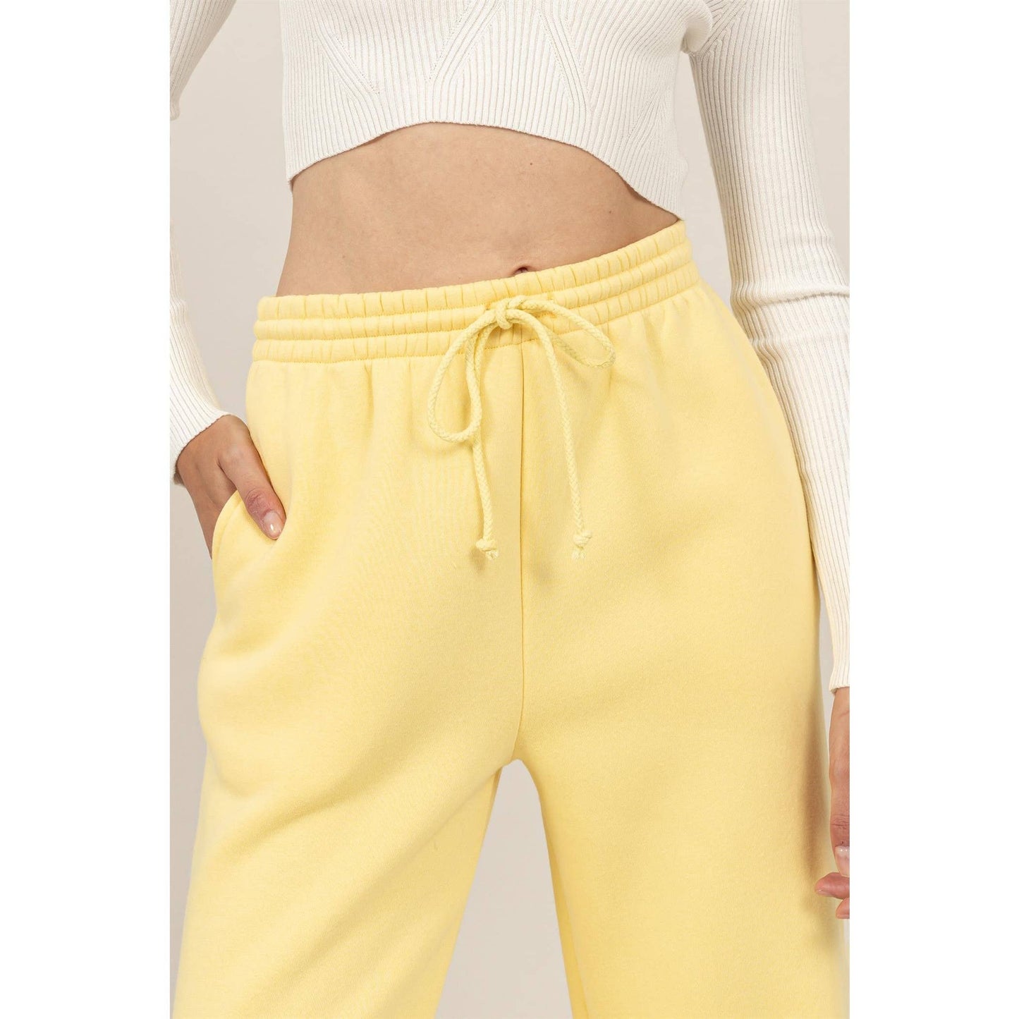 Banana Cream Joggers