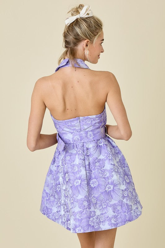 Stephanie Jacquard Dress