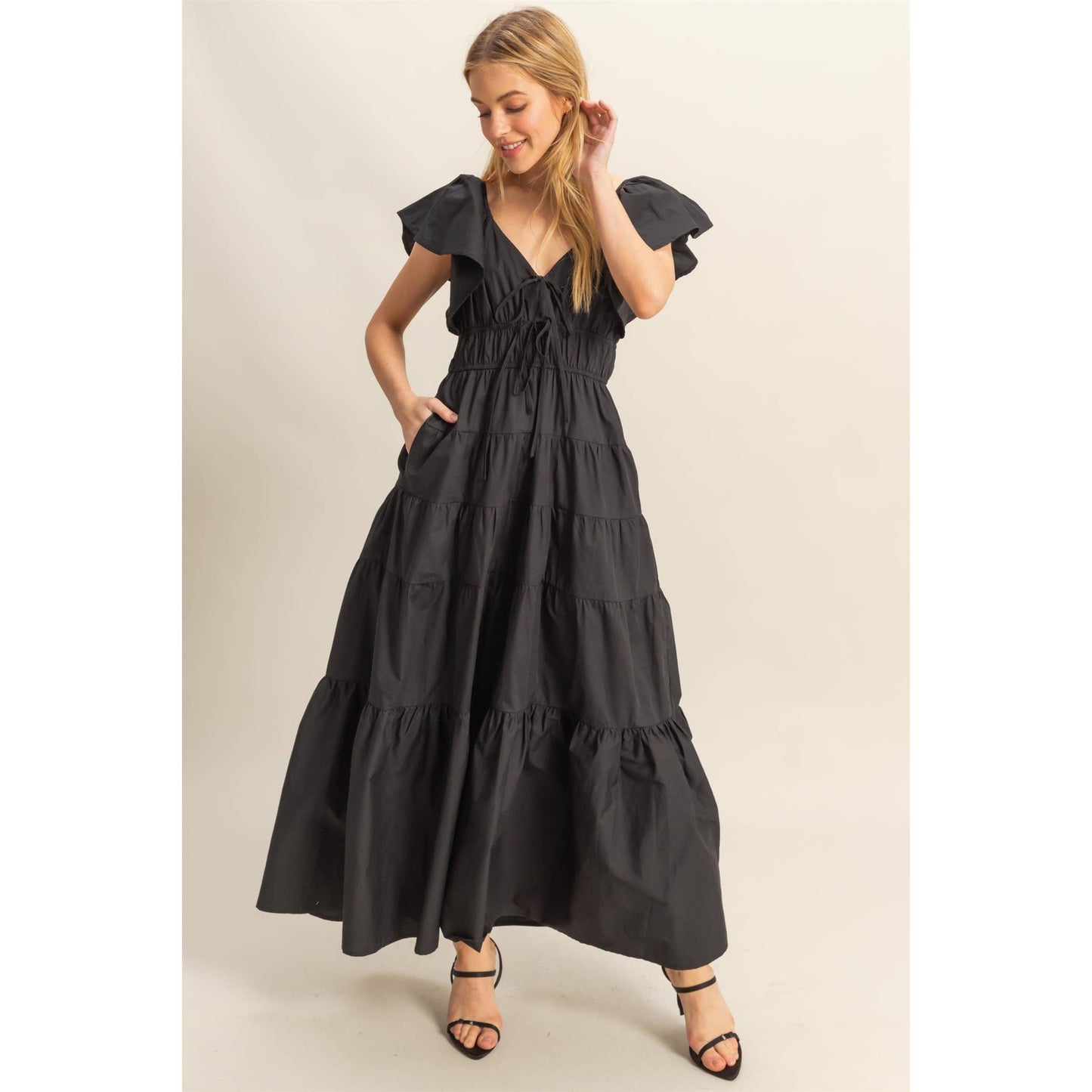 Vera Black Maxi