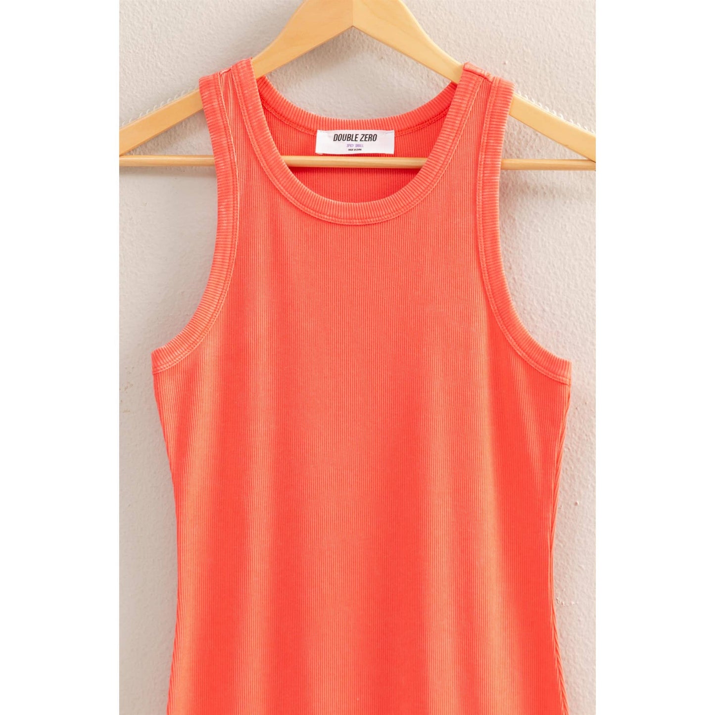 Danielle Tank Dress- Coral