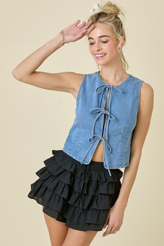 Lucy Denim Vest