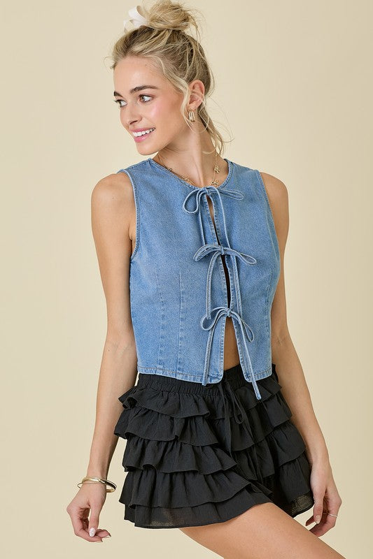 Lucy Denim Vest