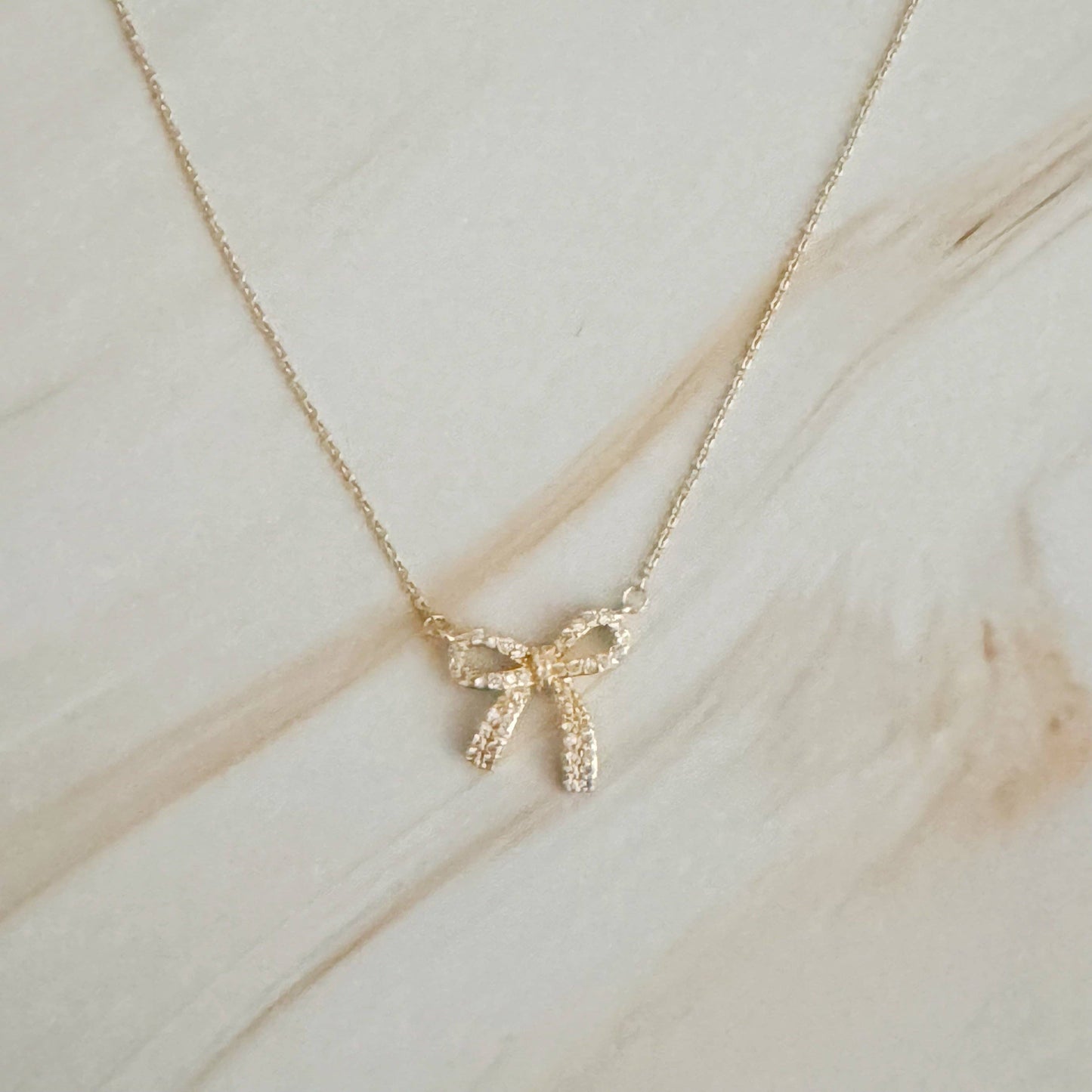 Betty Bow Necklace