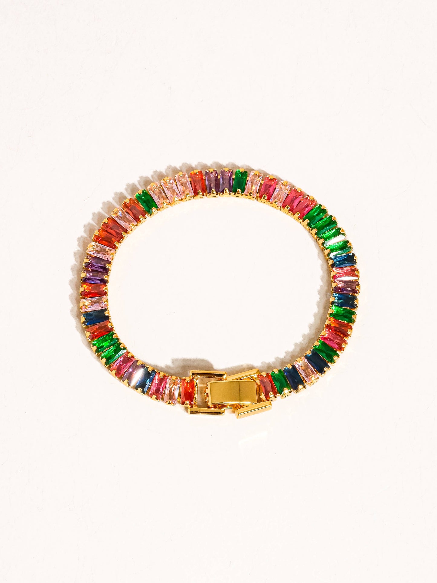 Hazel CZ Chain Bracelet