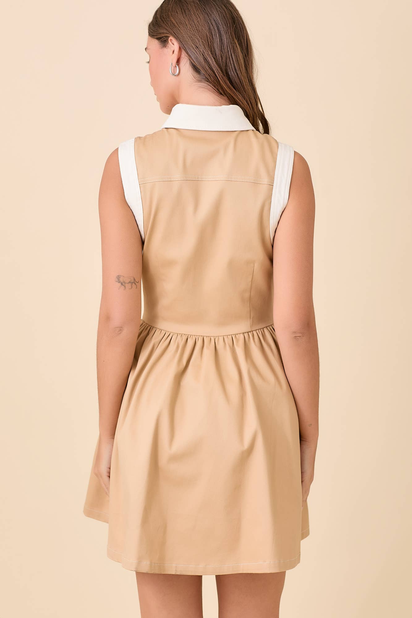 Blair Dress- Taupe