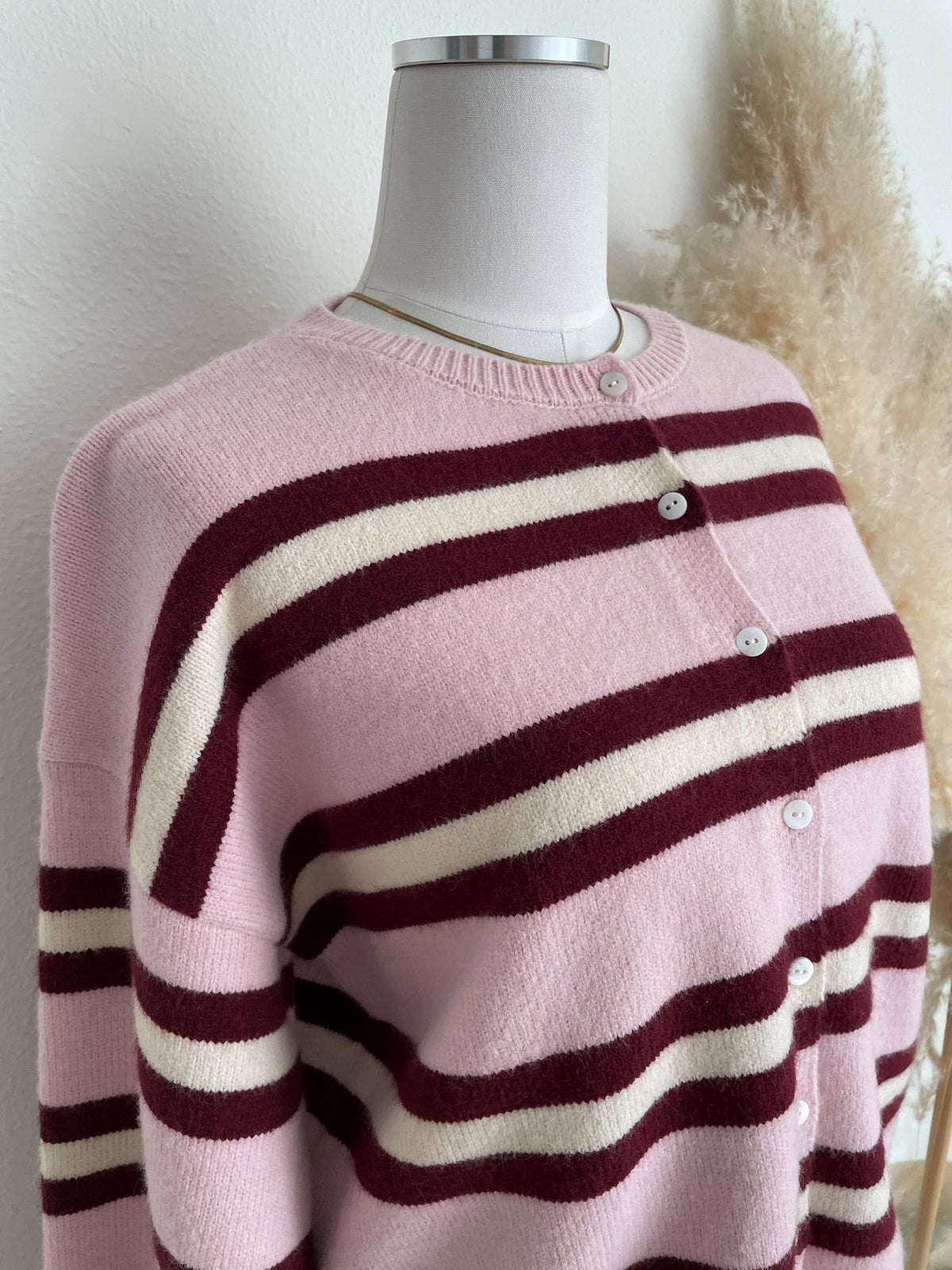 Celine Cardigan- Mauve Pink