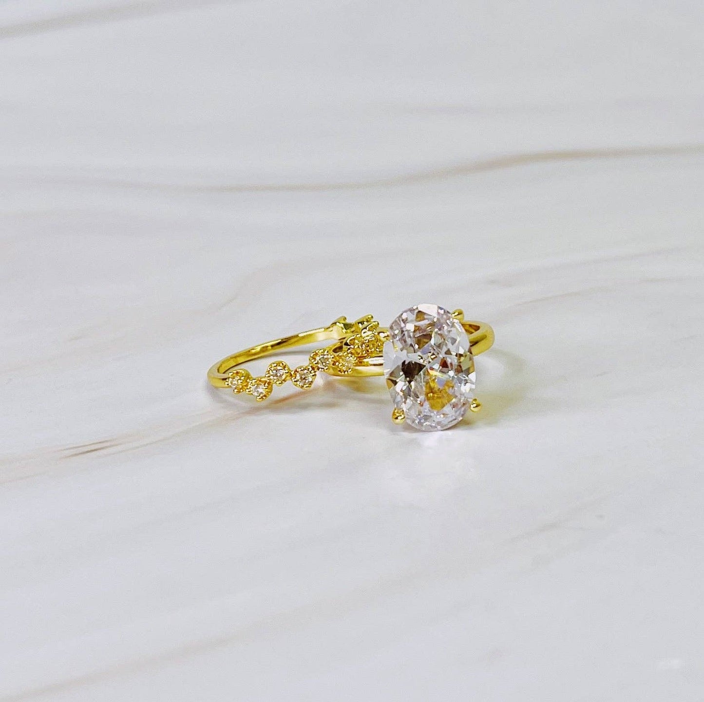 Socialite Solitaire Ring Set