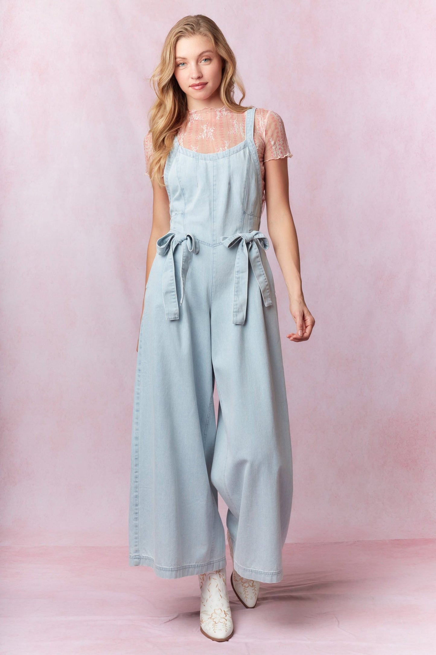 Celia Denim Jumpsuit