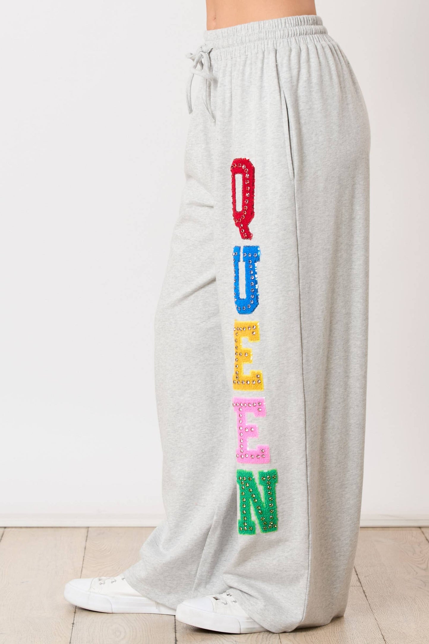 Queen Sweatpants- Gray