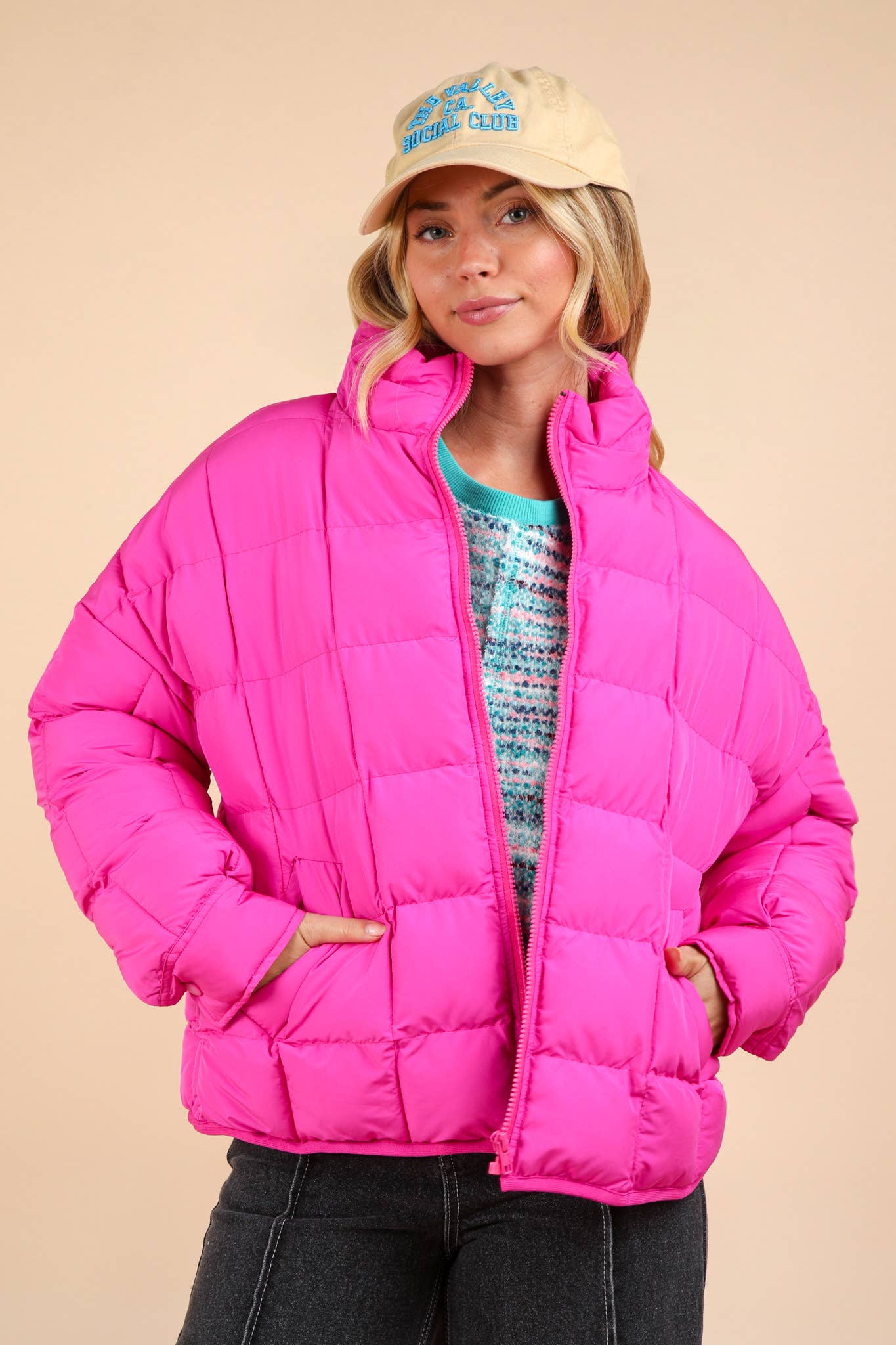 Jolie Jacket- Fuschia