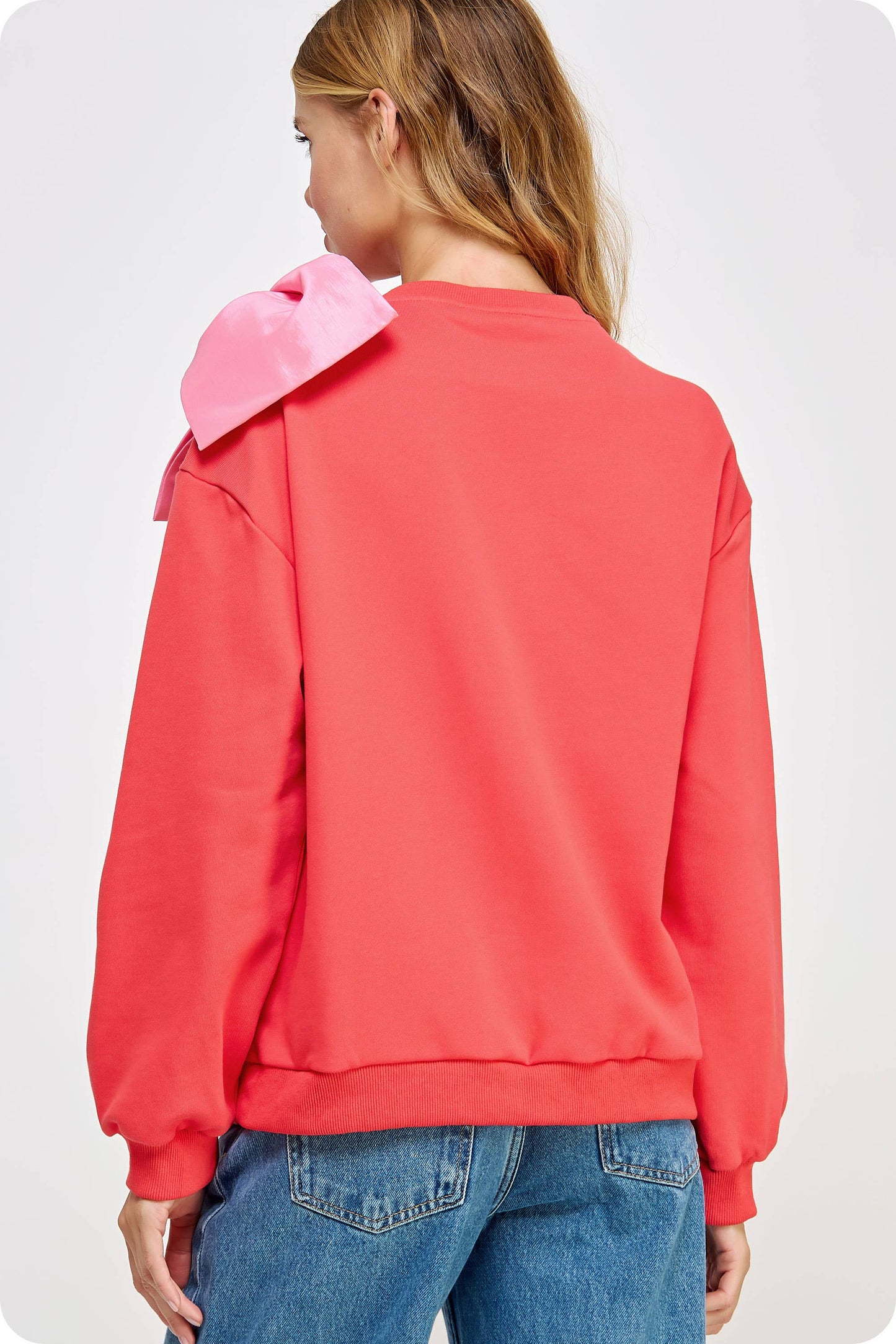 Statement Bow Sweatshirt