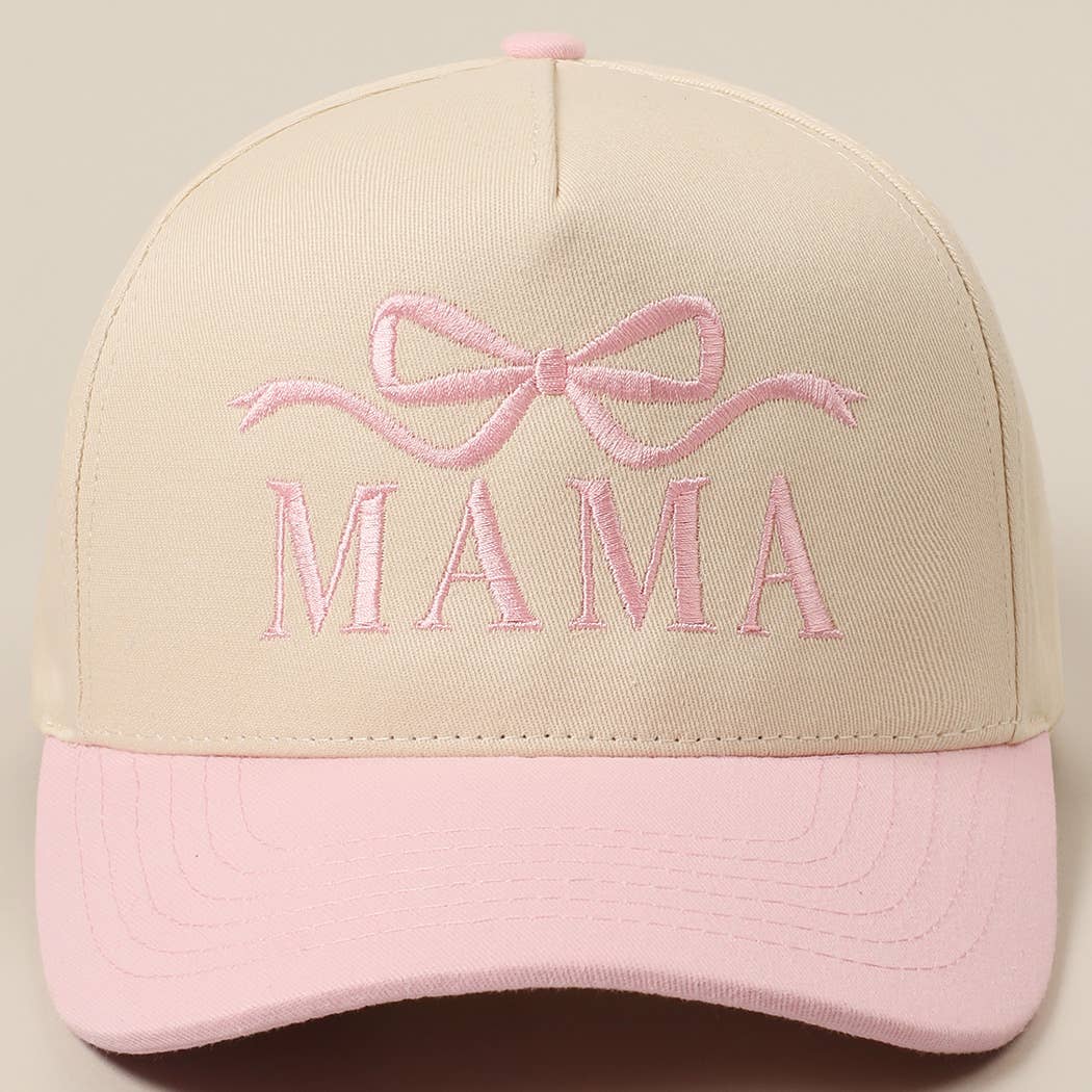 MAMA Ribbon Trucker Hat