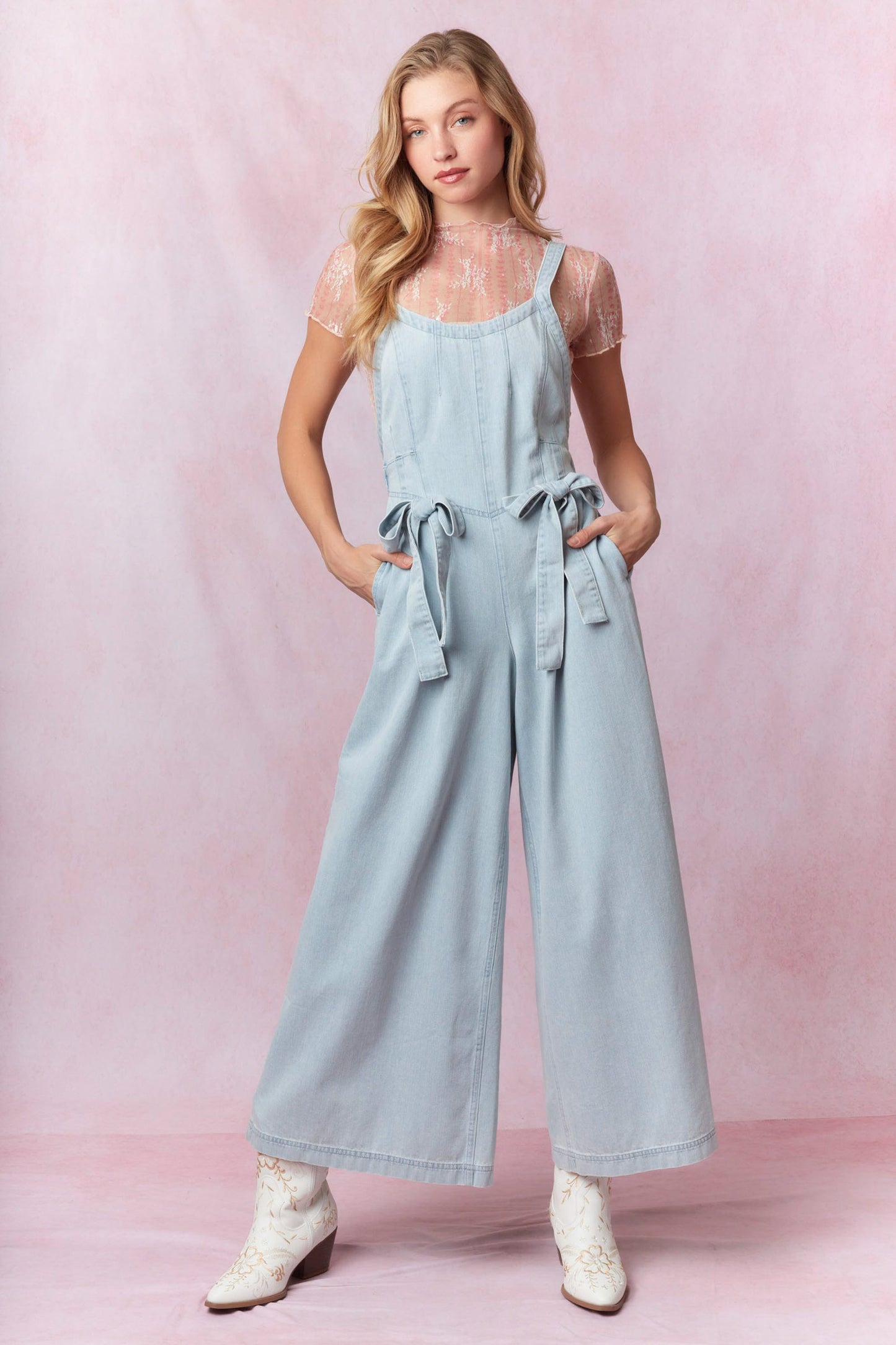 Celia Denim Jumpsuit
