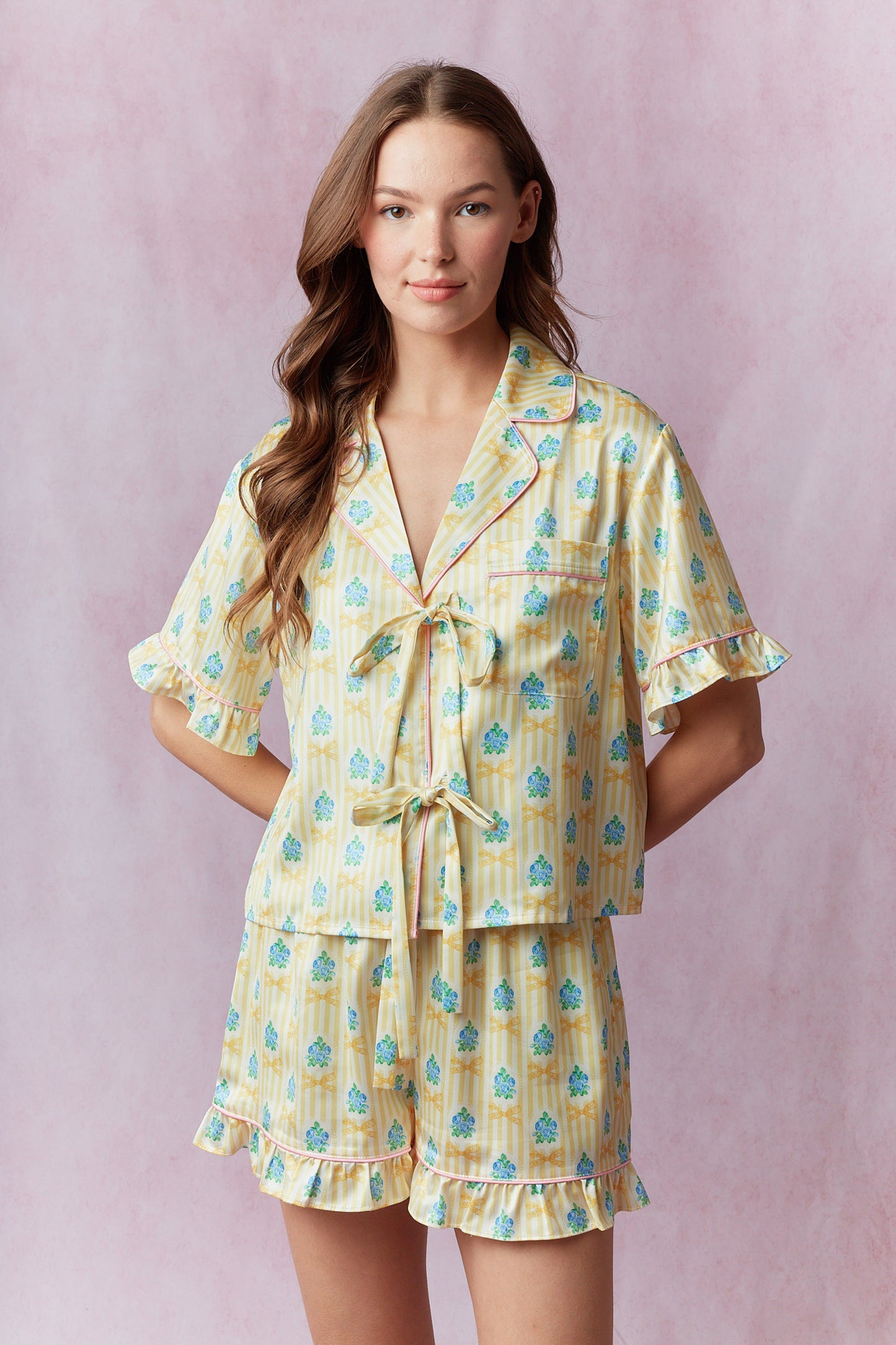 Bonnie Satin Pajamas