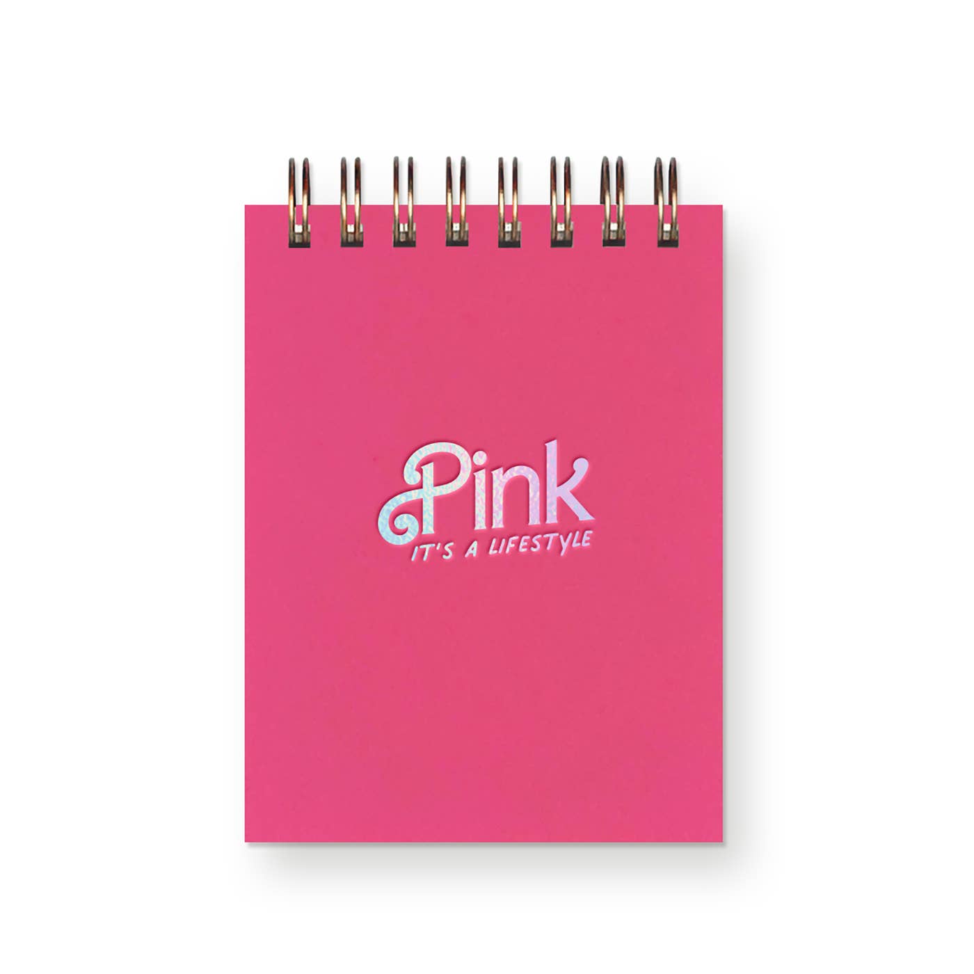 Pink Lifestyle Mini Jotter Notebook- Hot Pink