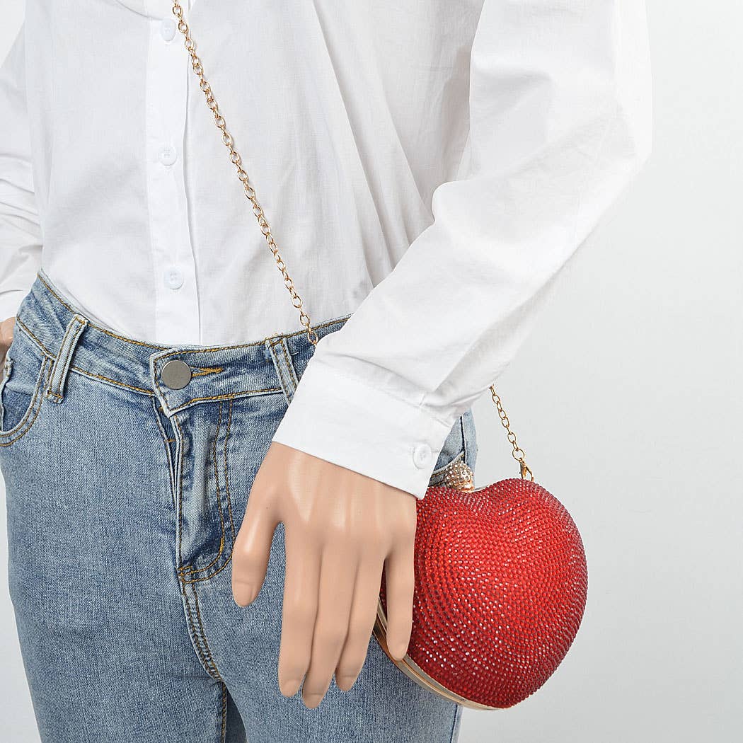 Piece of My Heart Bag- Red