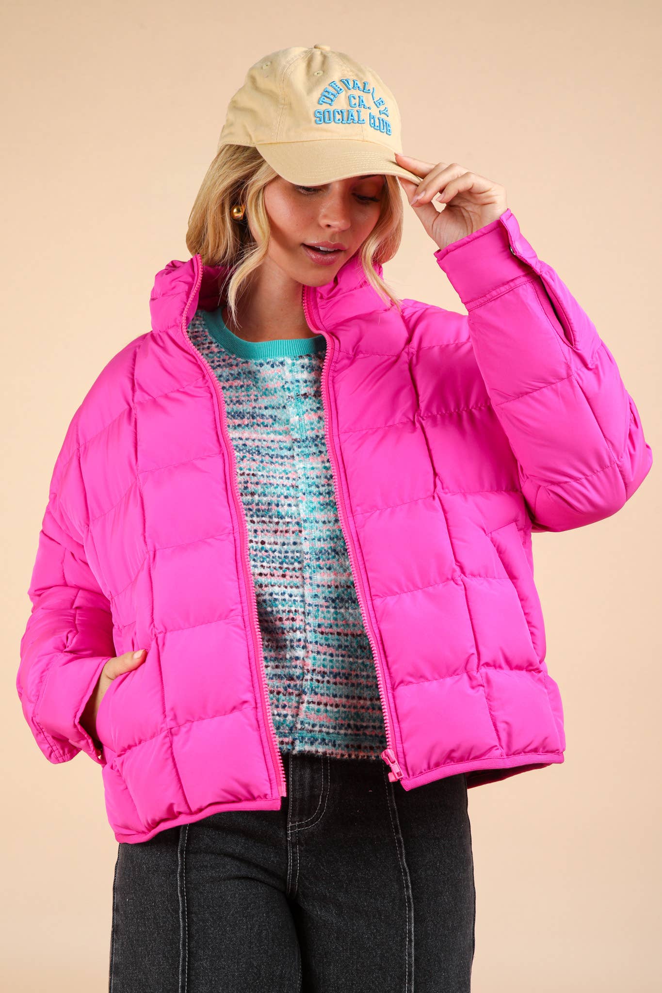 Jolie Jacket- Fuschia