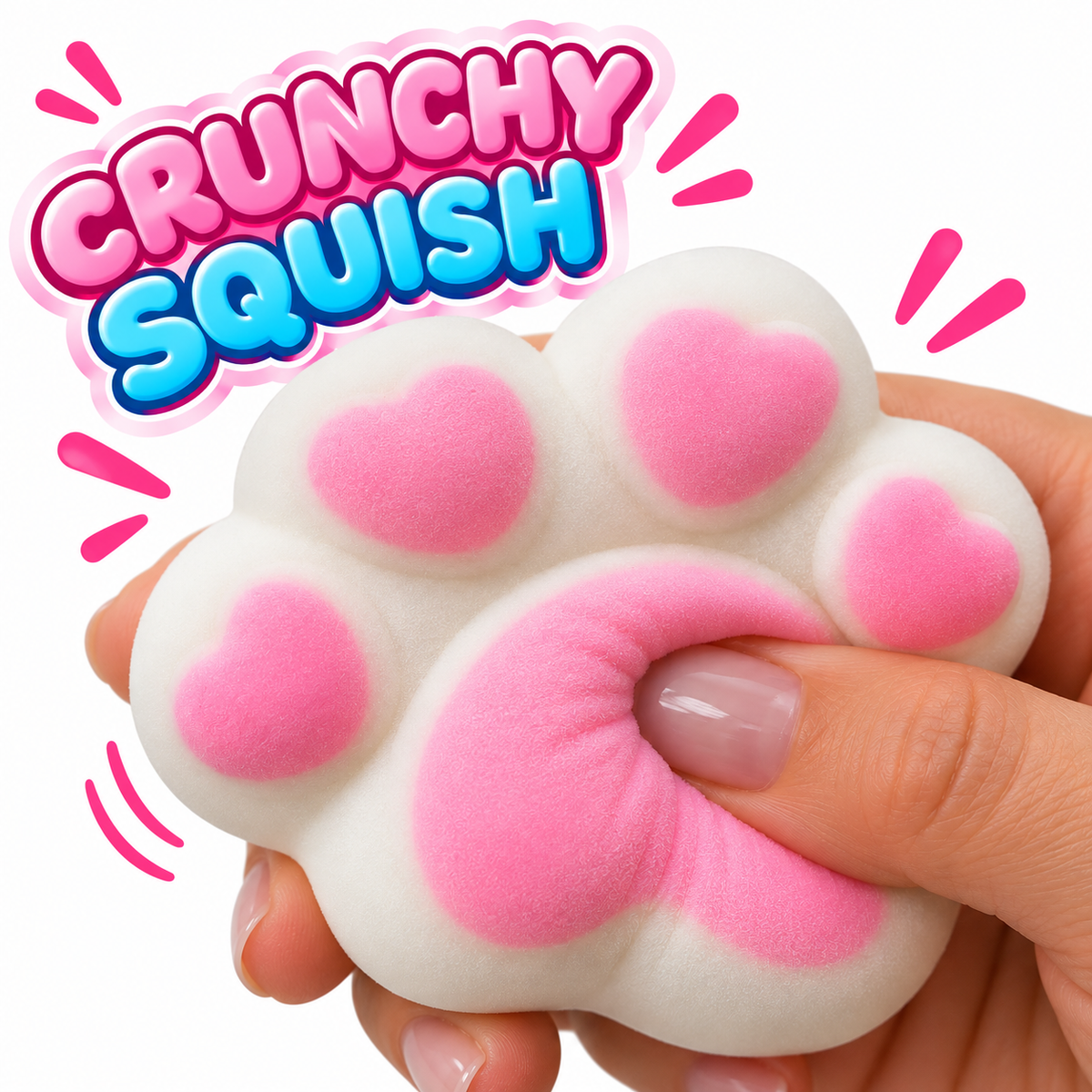 Cat Paw Crunchy Squishy