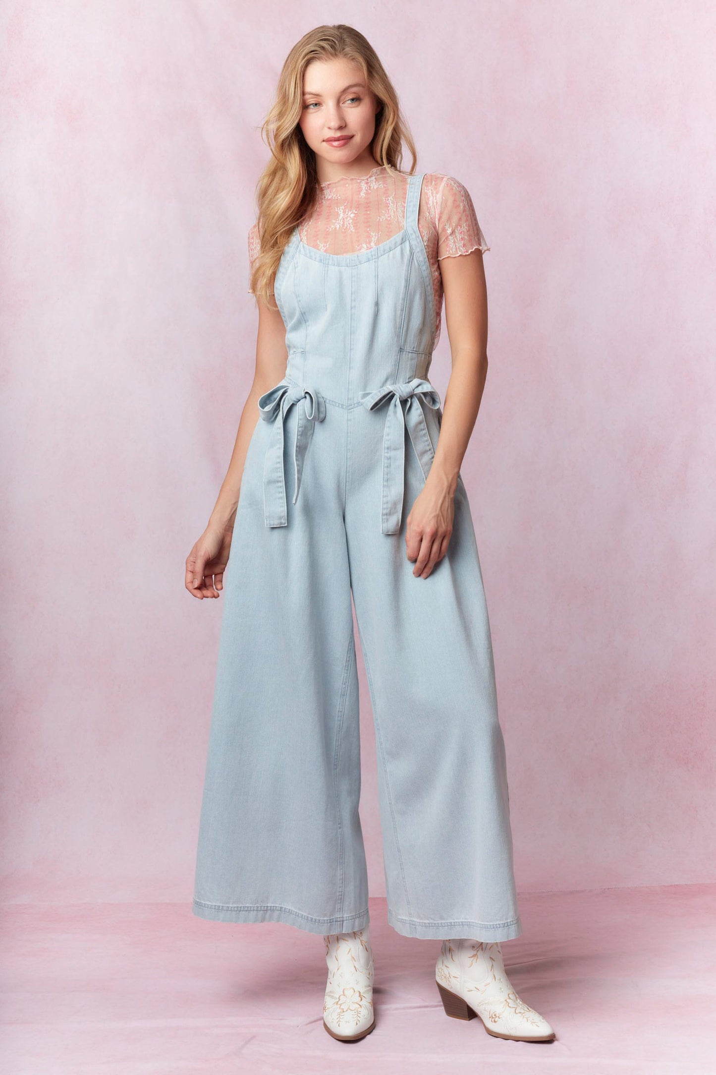 Celia Denim Jumpsuit