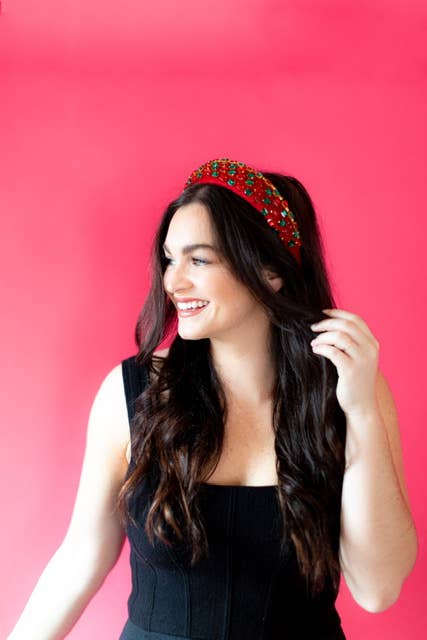 Christmas Rhinestone Headband