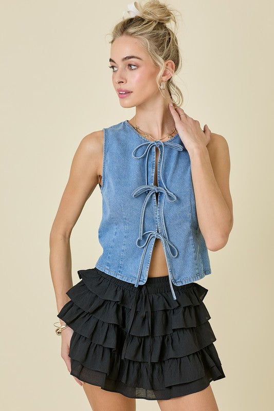 Lucy Denim Vest