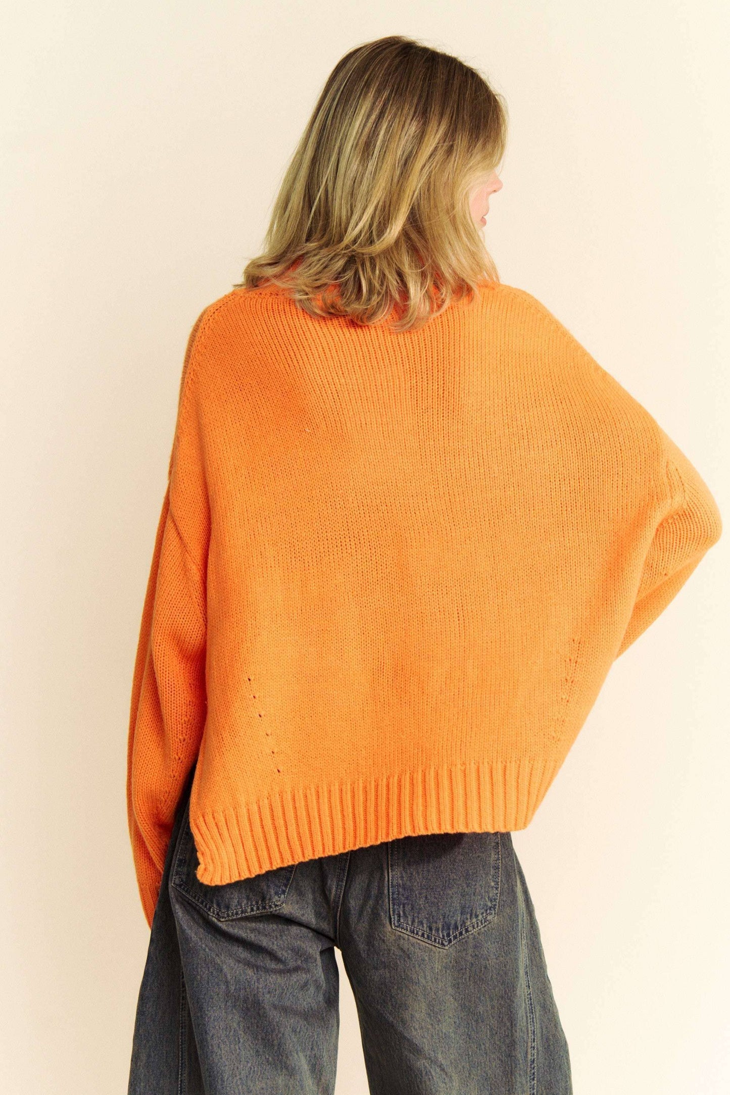 Minka Sweater- Orange