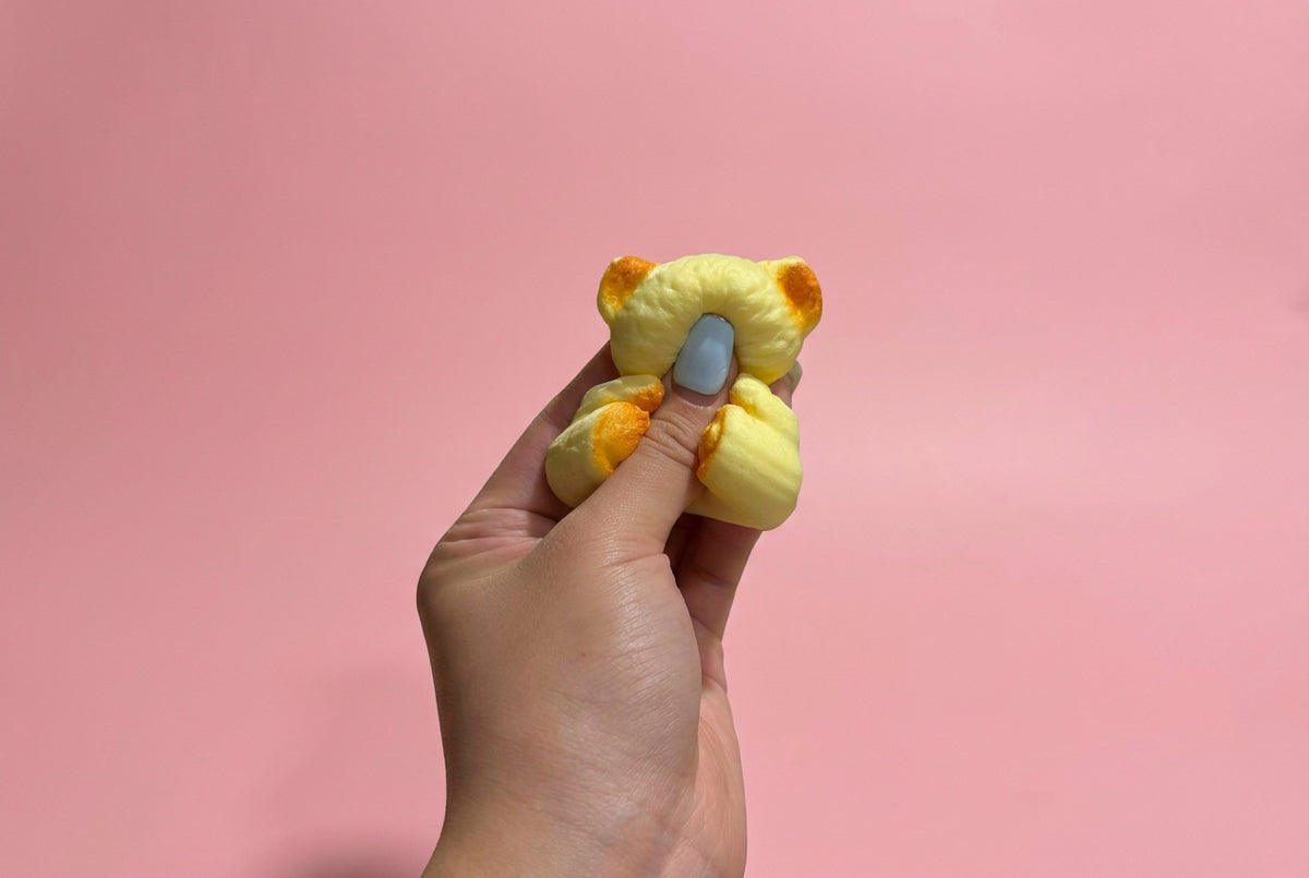 Mini Bear Bread Squishy- Slow Rise