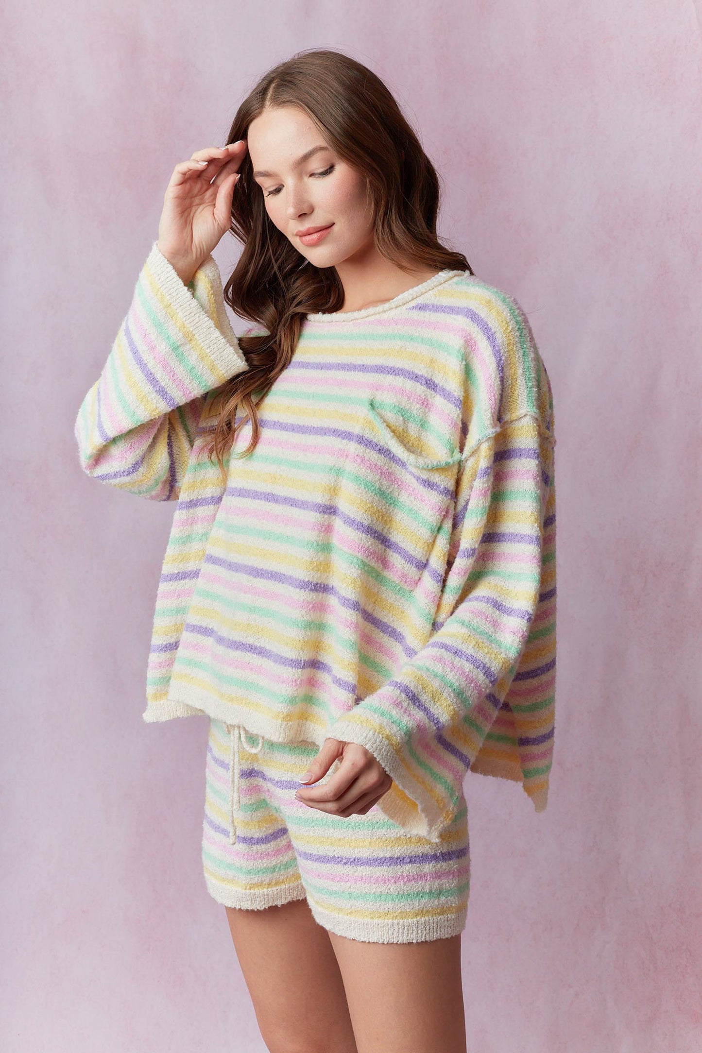 Lucy Lightweight Sweater Shorts
