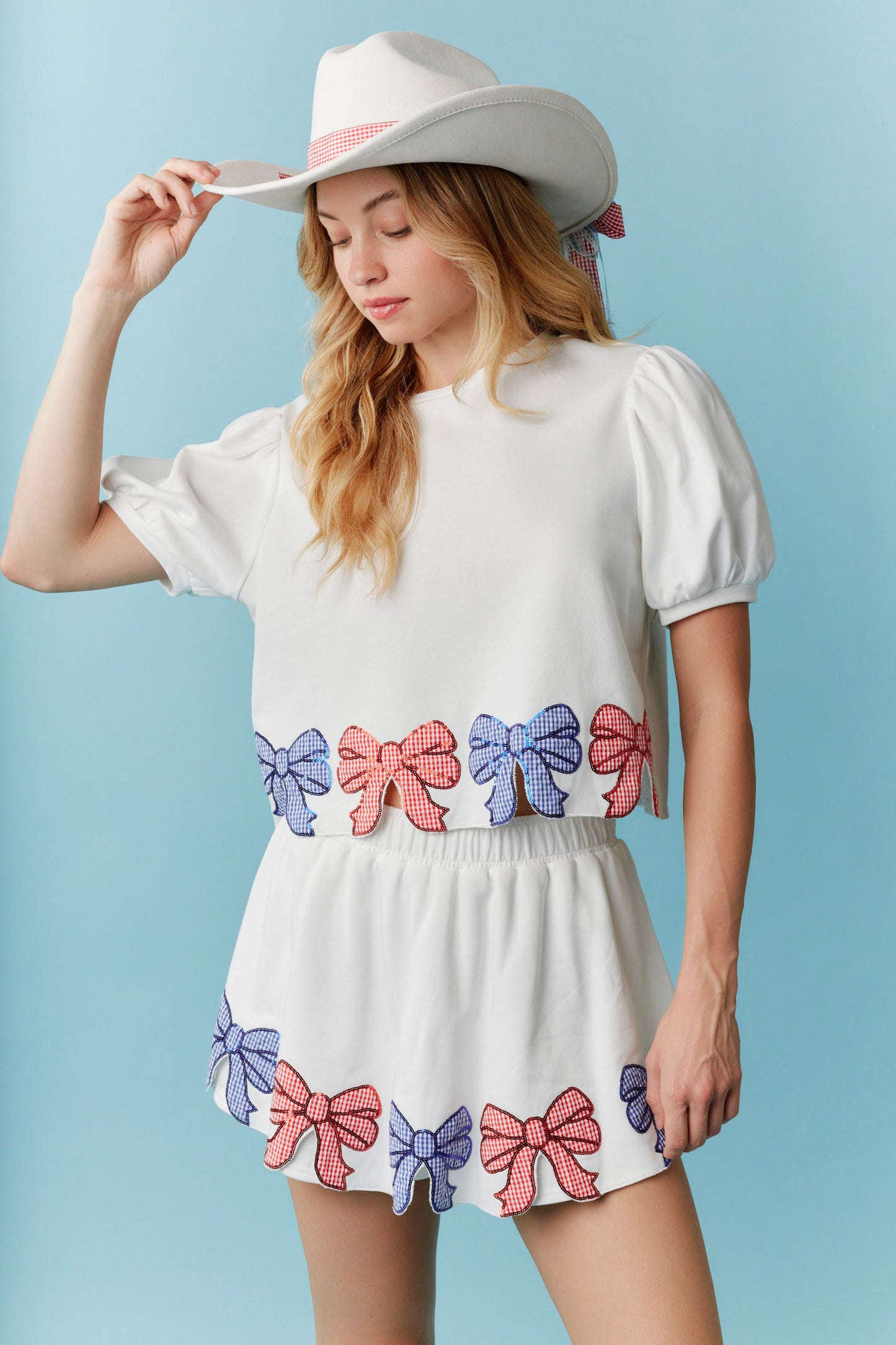 Sequin Americana Babe Set