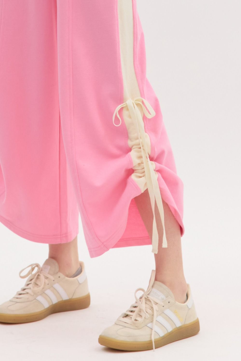 Trendsetter Jumpsuit- Pink/Cream
