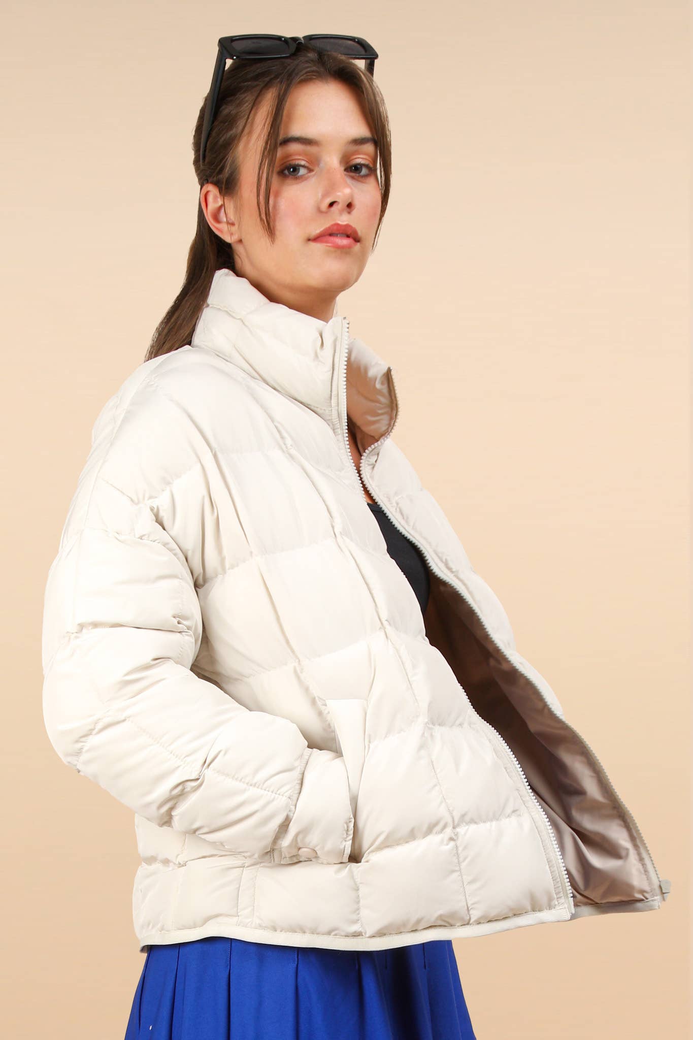 Jolie Jacket- Ecru