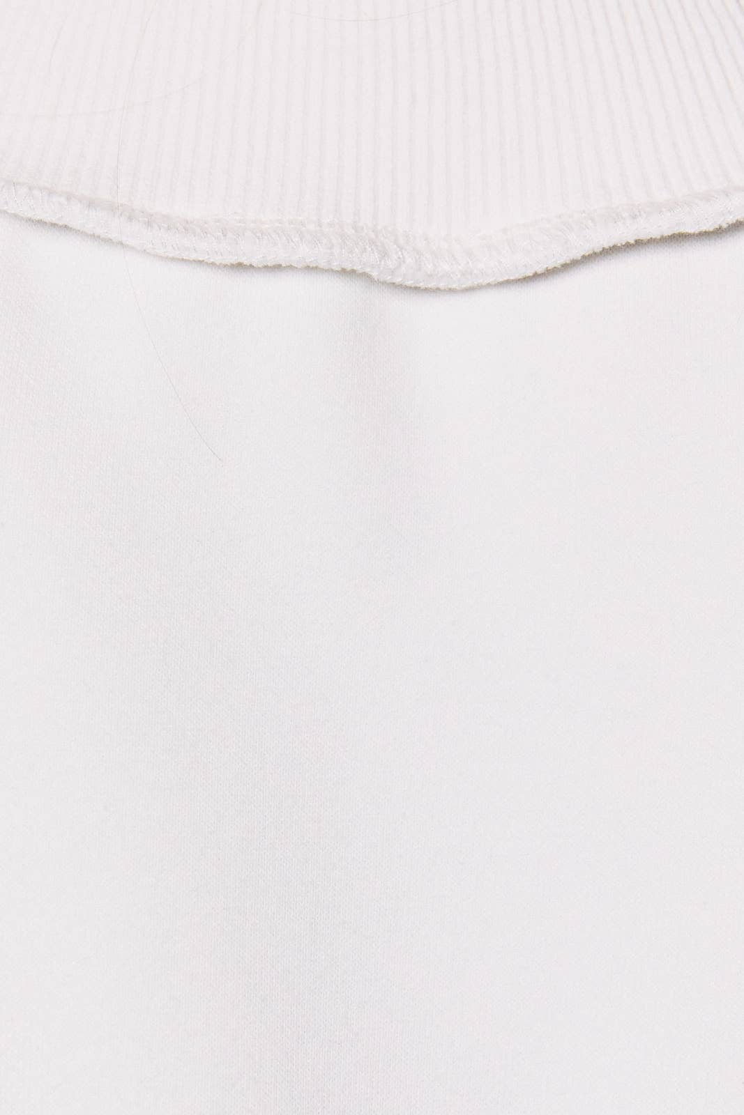 Iconic Graphic Mock Neck Oversized Sweatshirt