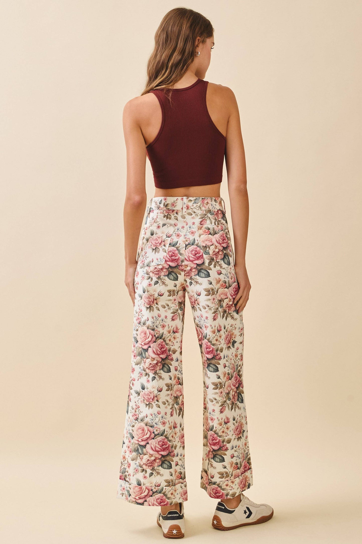 Marie Floral Pants