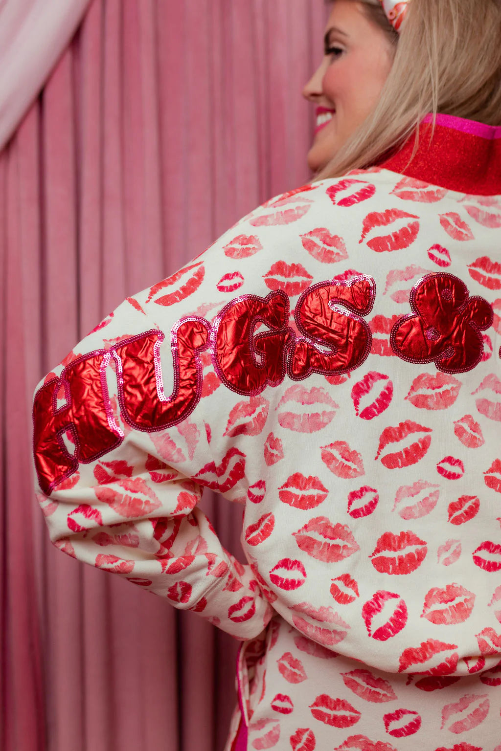 BC- Hugs & Kisses Lips Sweatshirt