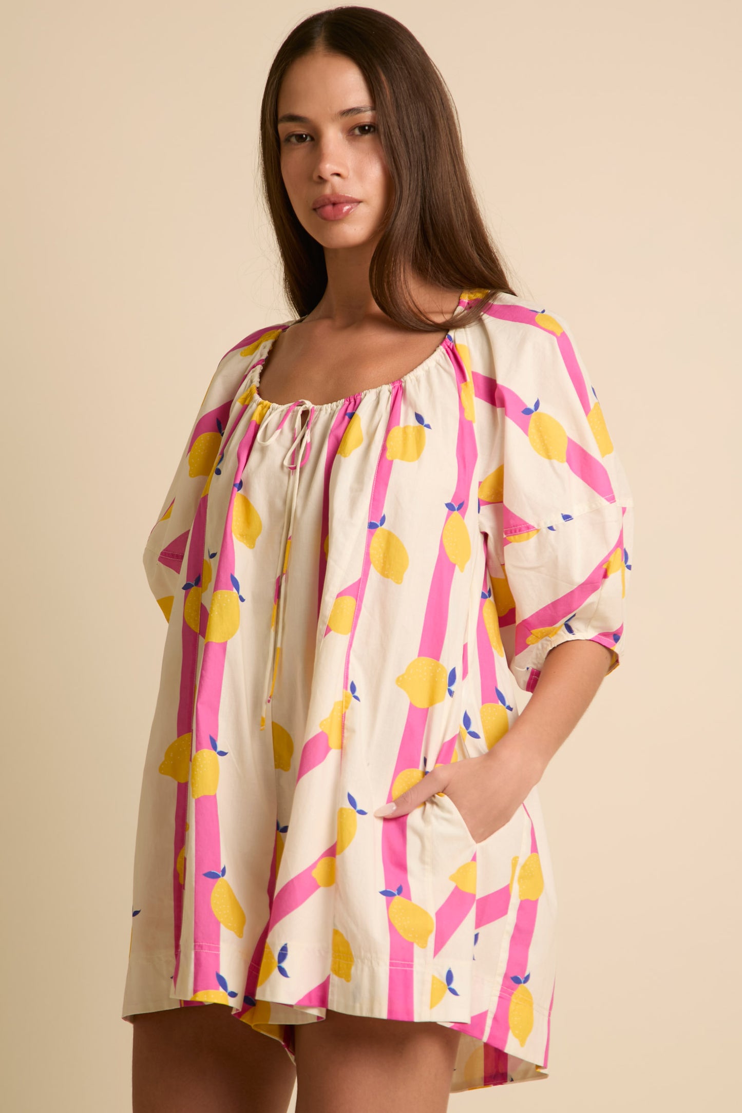 Pink Lemonade Romper