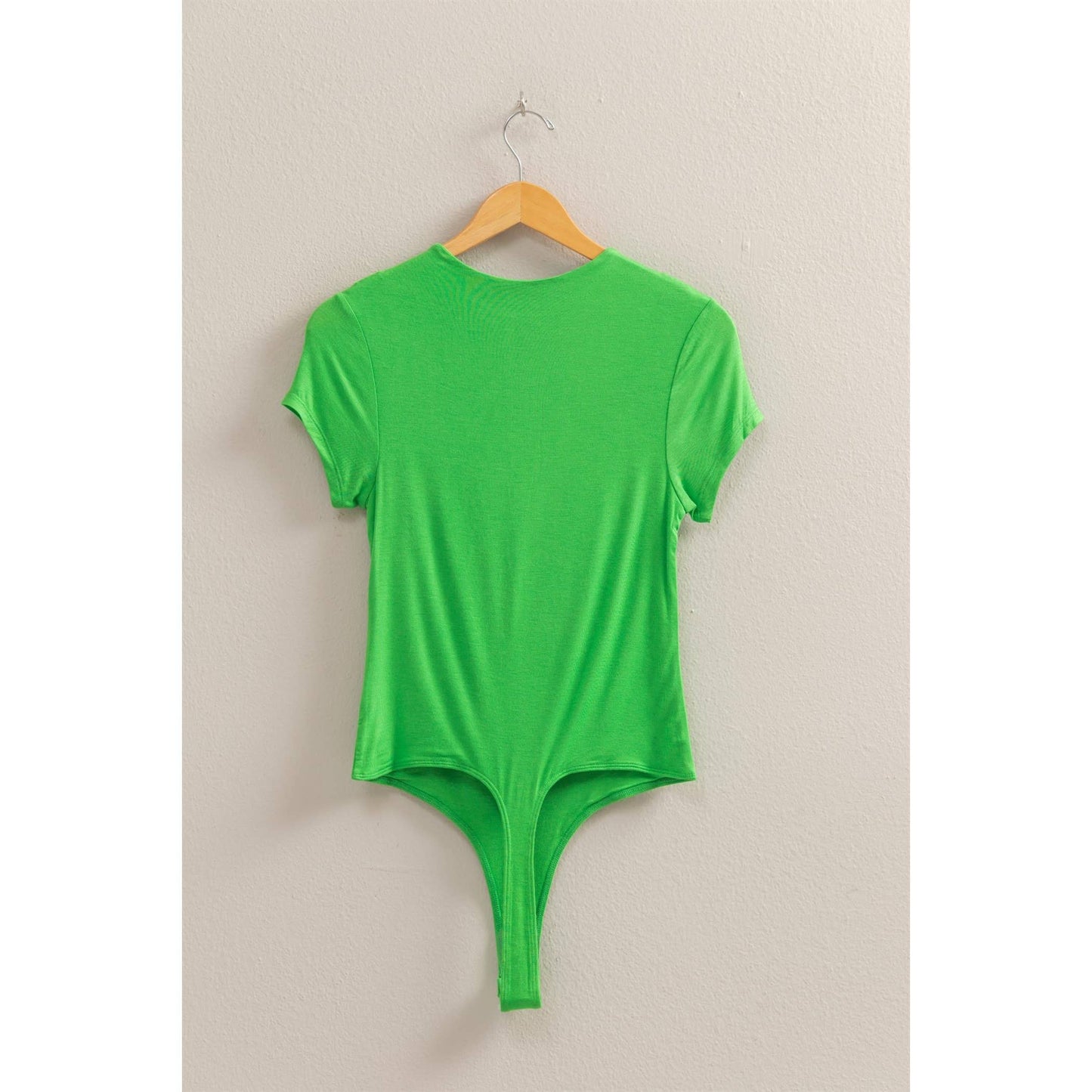 Double Layered Bodysuit- Green