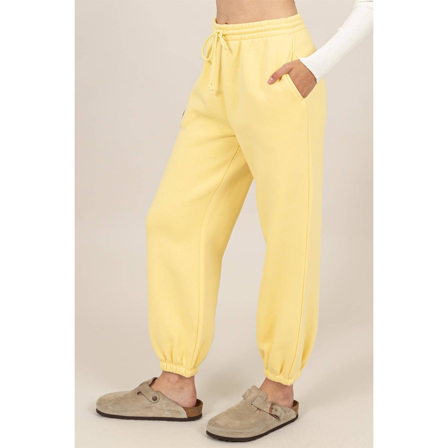 Banana Cream Joggers