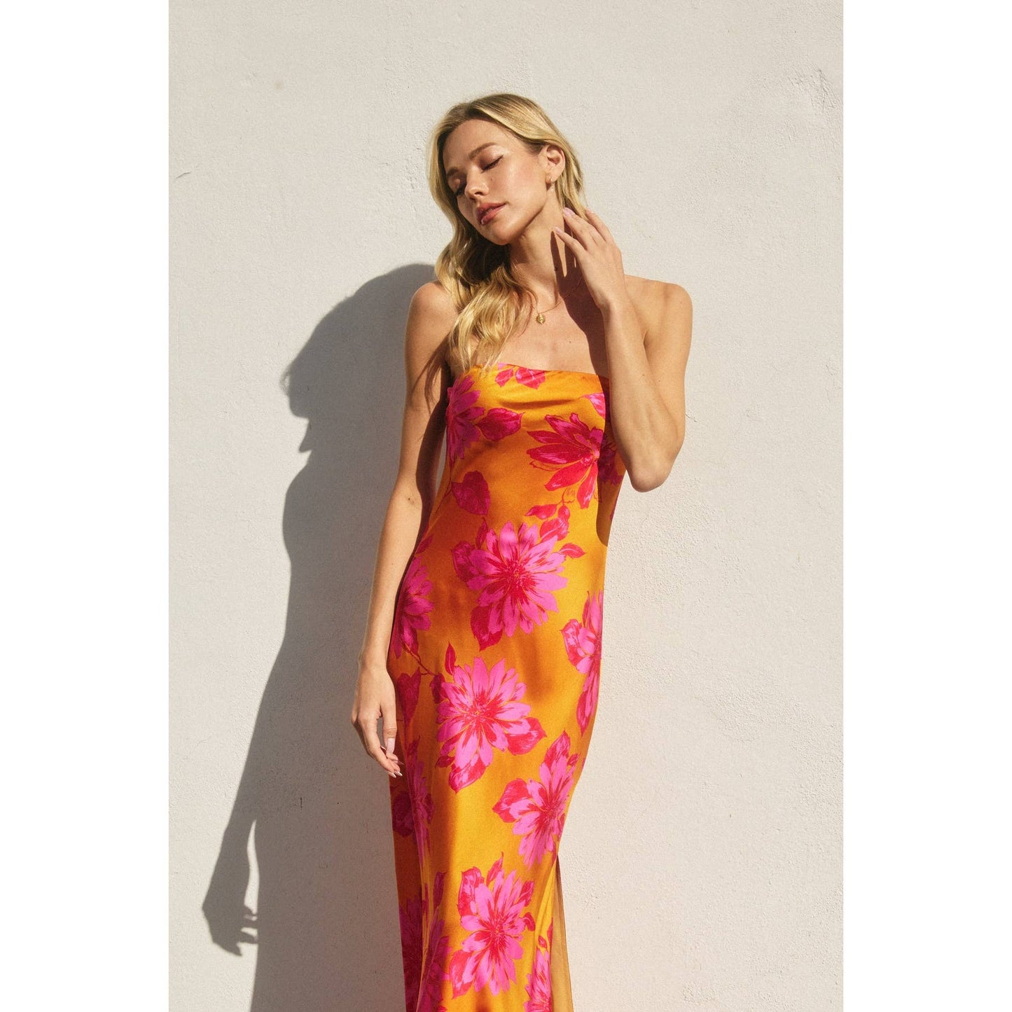 Hibiscus Mango Dress