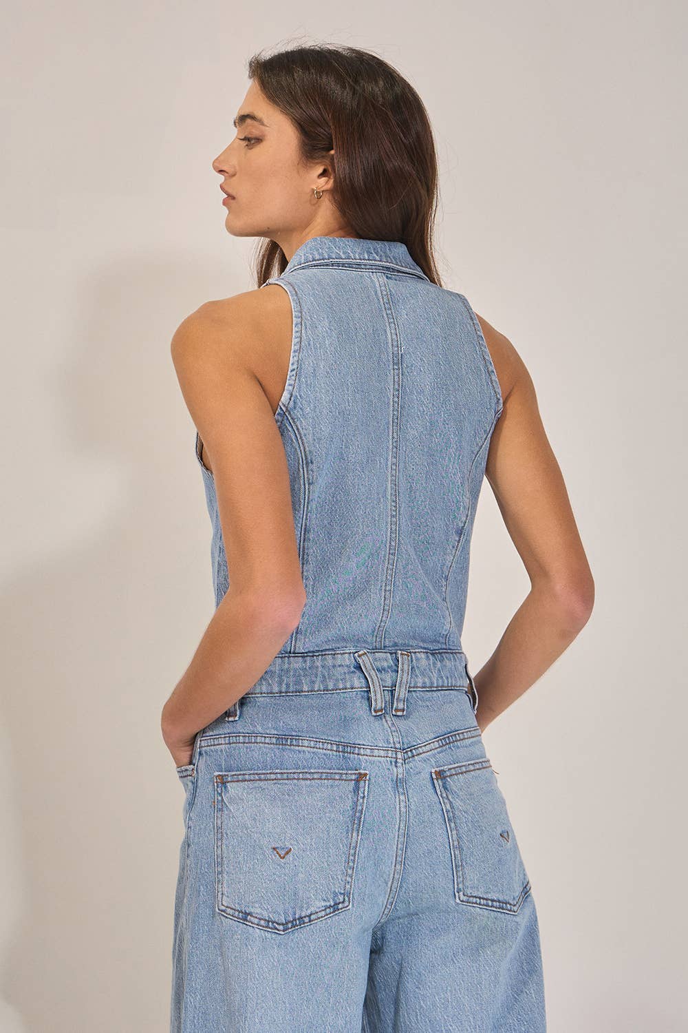 Colleen Denim Jumpsuit