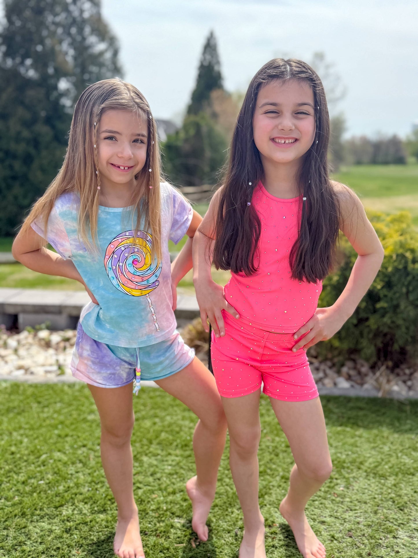 Girls Athletic Gem Set