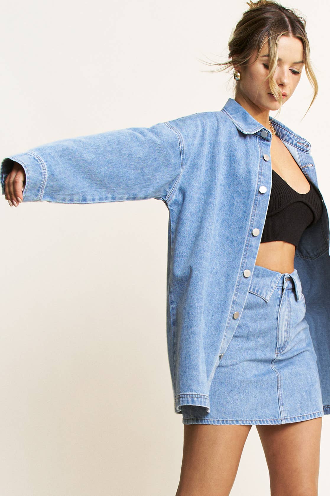 Cooper Denim Shacket