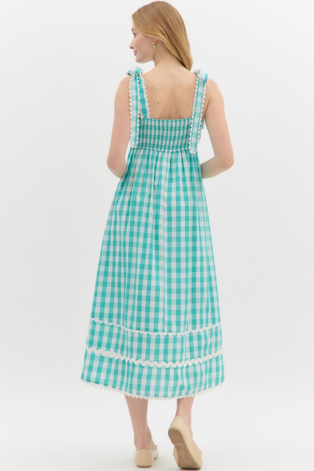 Sally Dress- Aqua