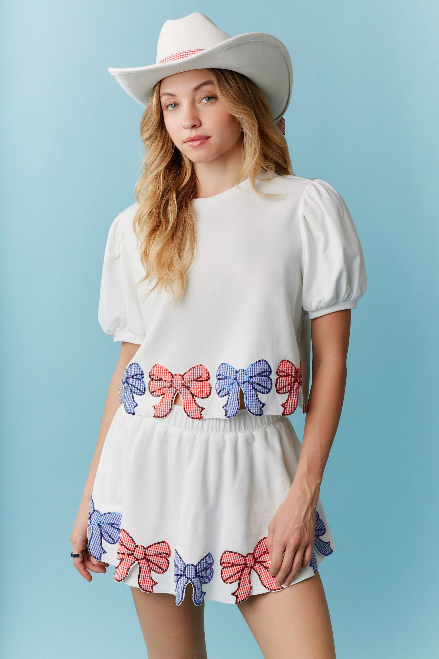 Sequin Americana Babe Set
