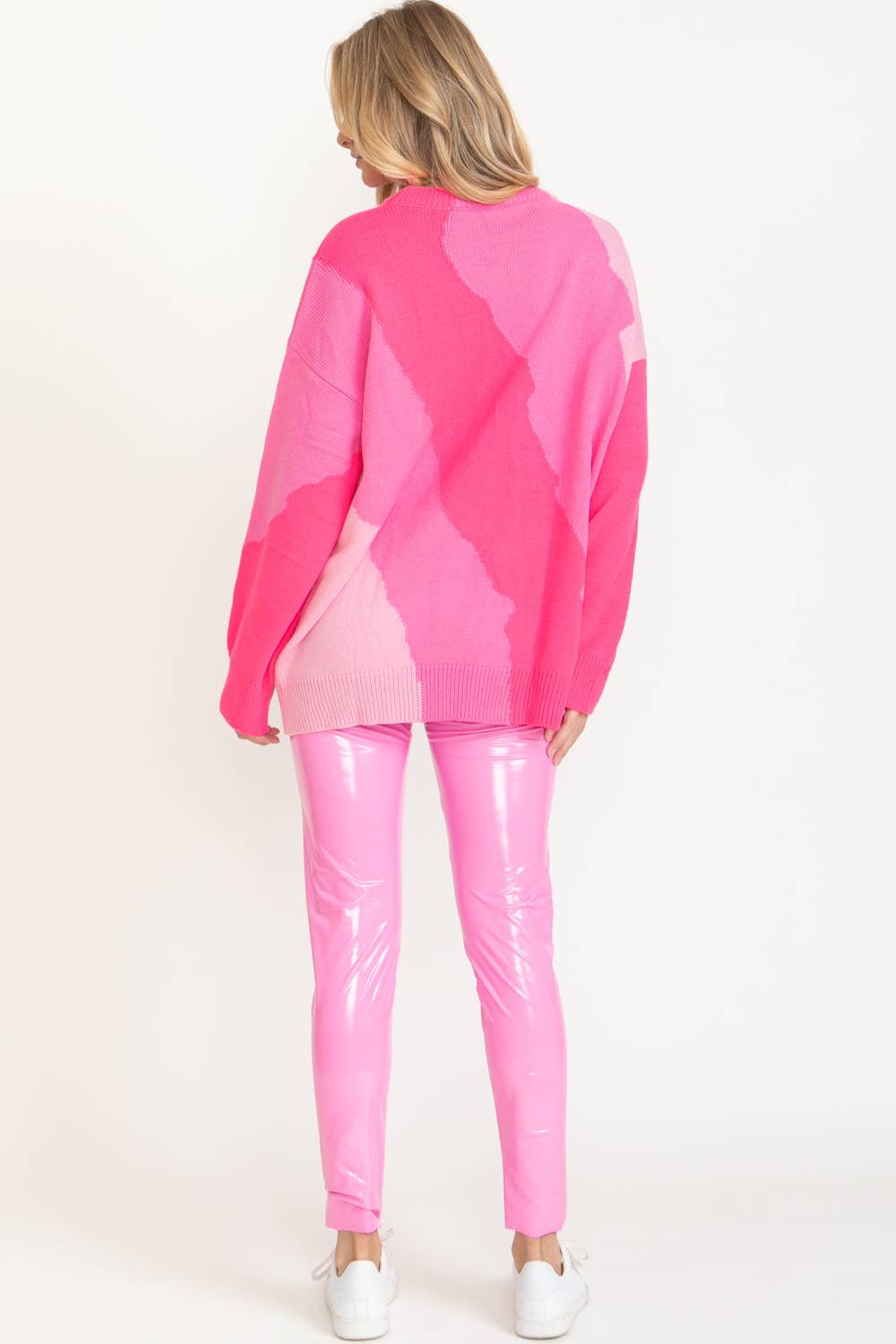 Pink Swoon Sweater