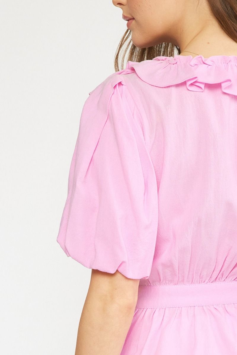 Margot Blouse- Orchid Pink