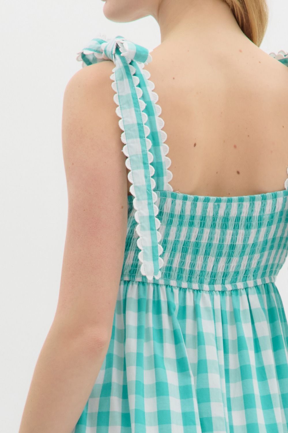 Sally Dress- Aqua