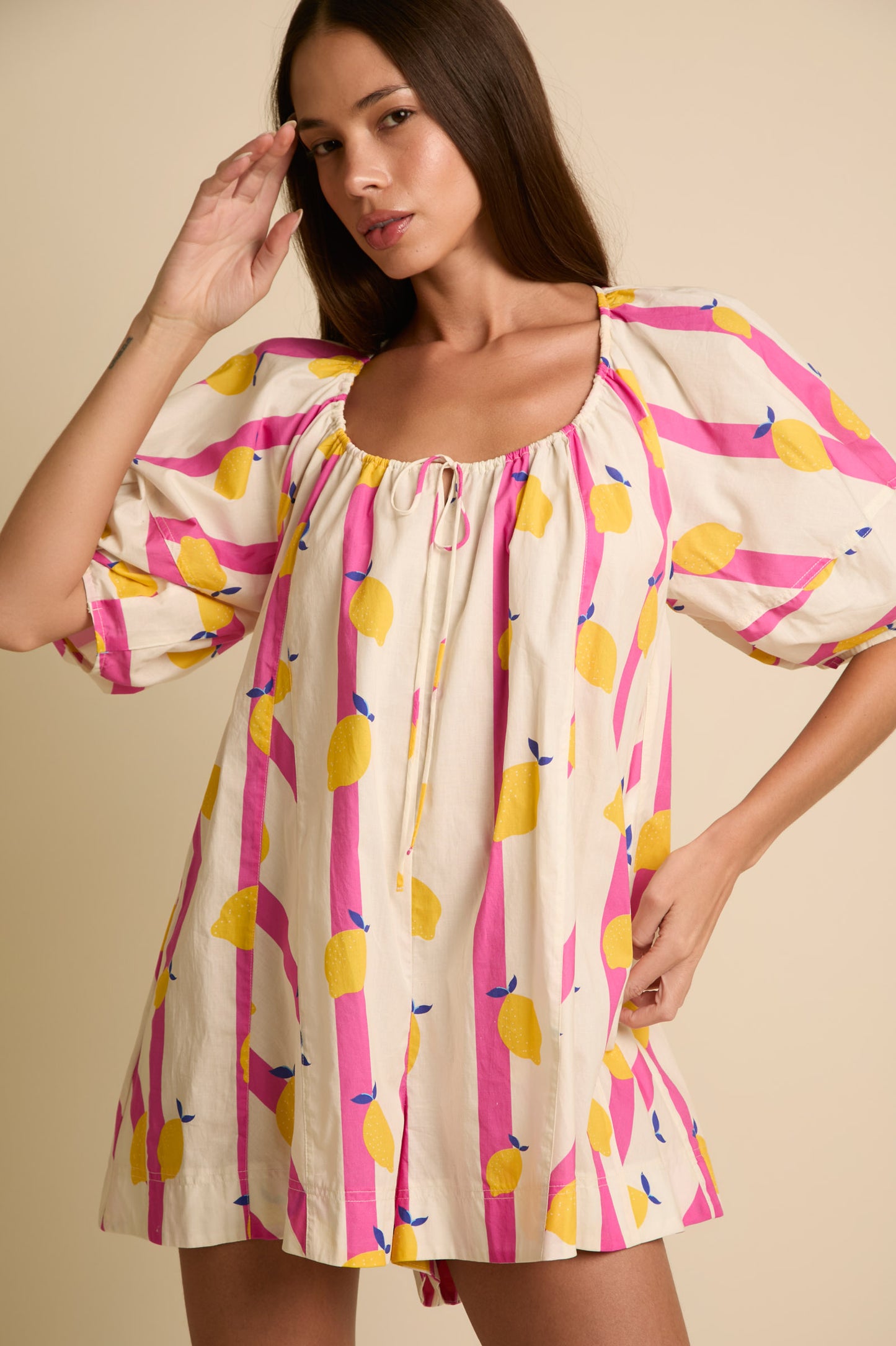 Pink Lemonade Romper