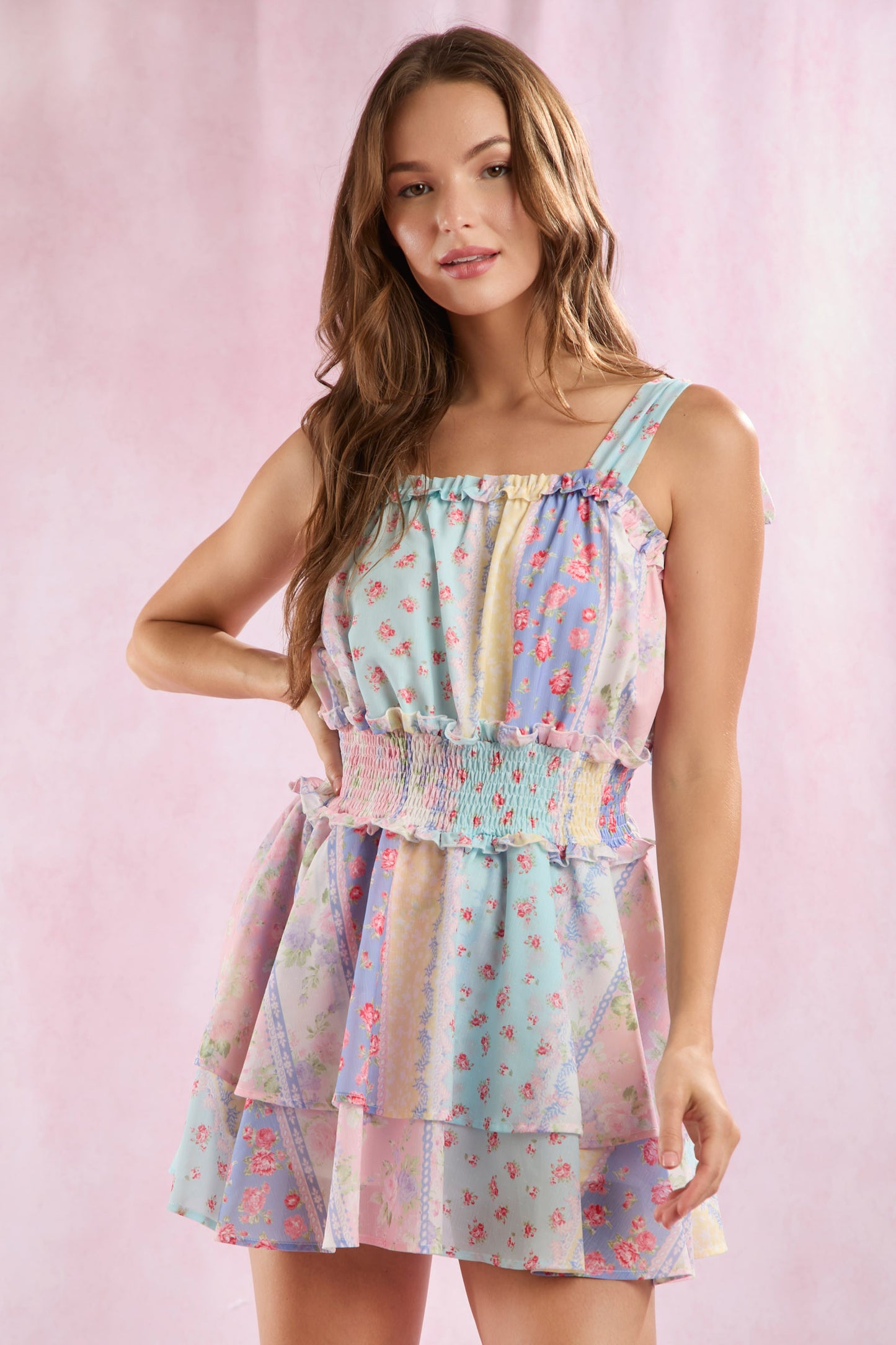 Matilda Patchwork Romper