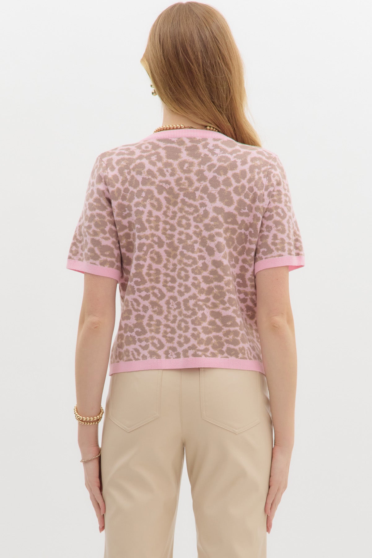 So Chic Leopard Cardigan Top