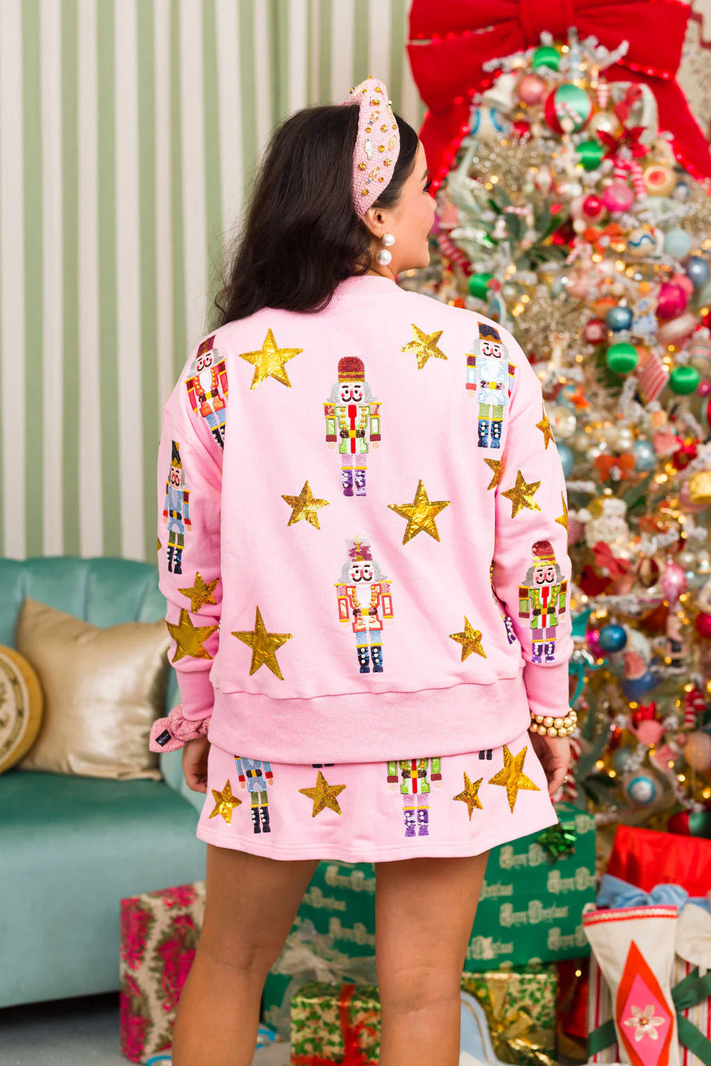 BC- Pink Nutcracker Skort